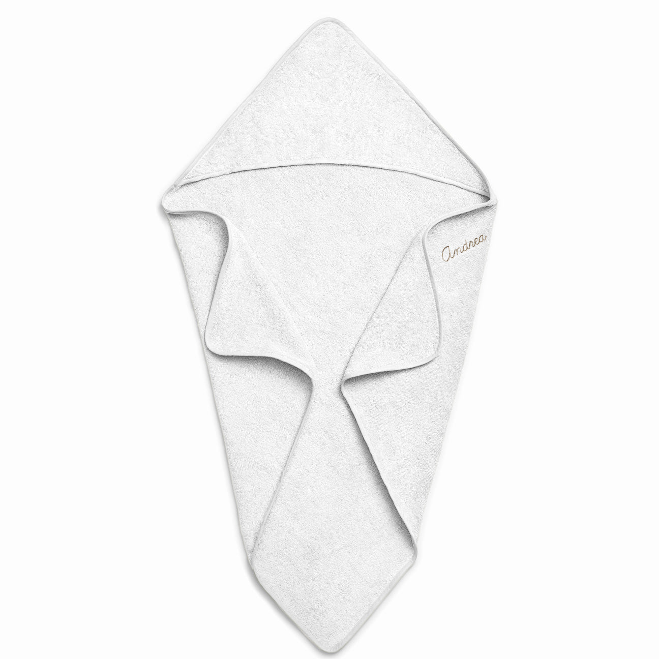 Capa de baño con capucha
- Talla única (0/2 años)- Blanco- Algodón - Dalfilo