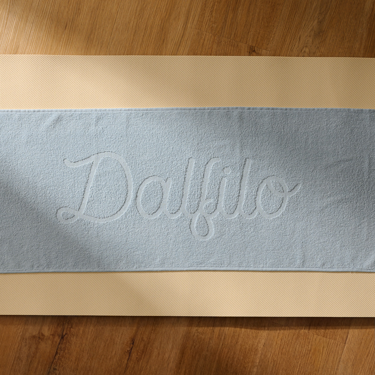 Toalla deportiva mediana
- 40x100 cm- Azul aire- Algodón - Dalfilo