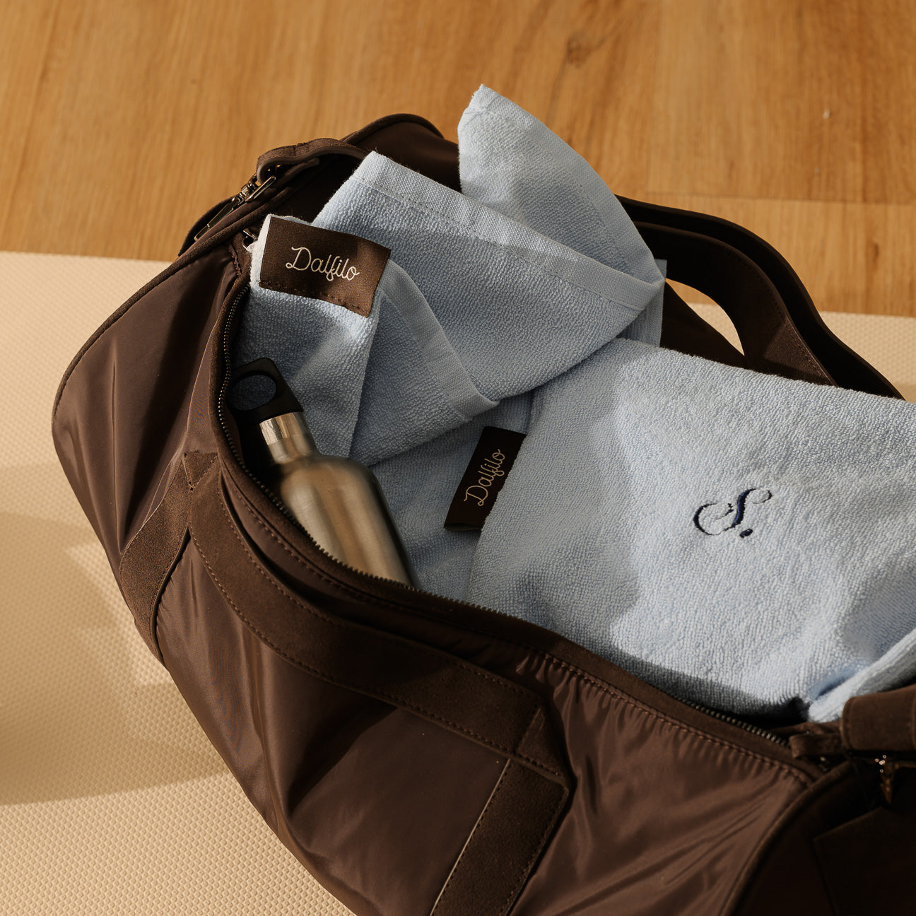 Neceser deportivo
- 26x20 cm- Azul aire- Algodón - Dalfilo