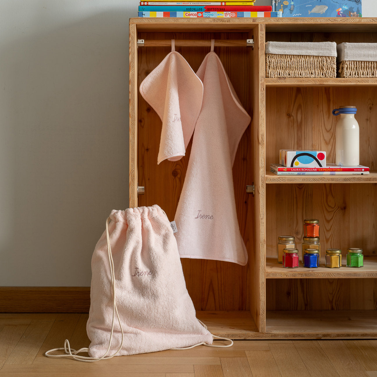 Set escolar infantil
- Talla única- Rosa- Algodón - Dalfilo