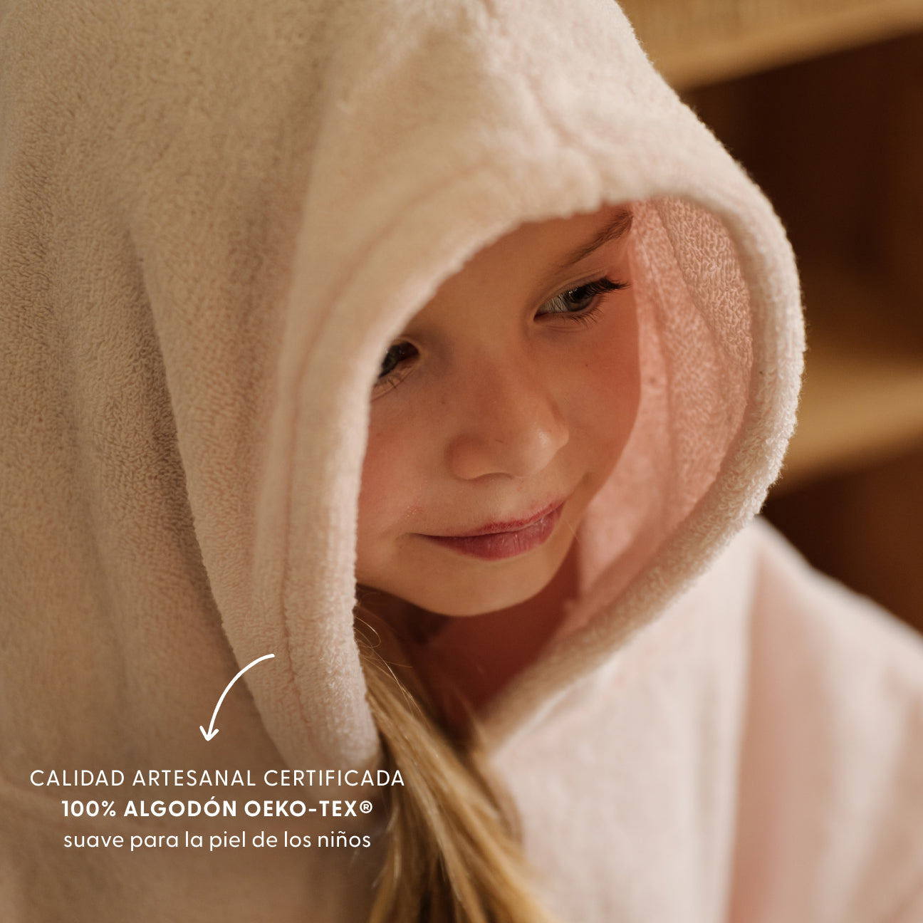 Poncho de baño
- Talla única (2-4 años)- Rosa cerezo- Algodón - Dalfilo