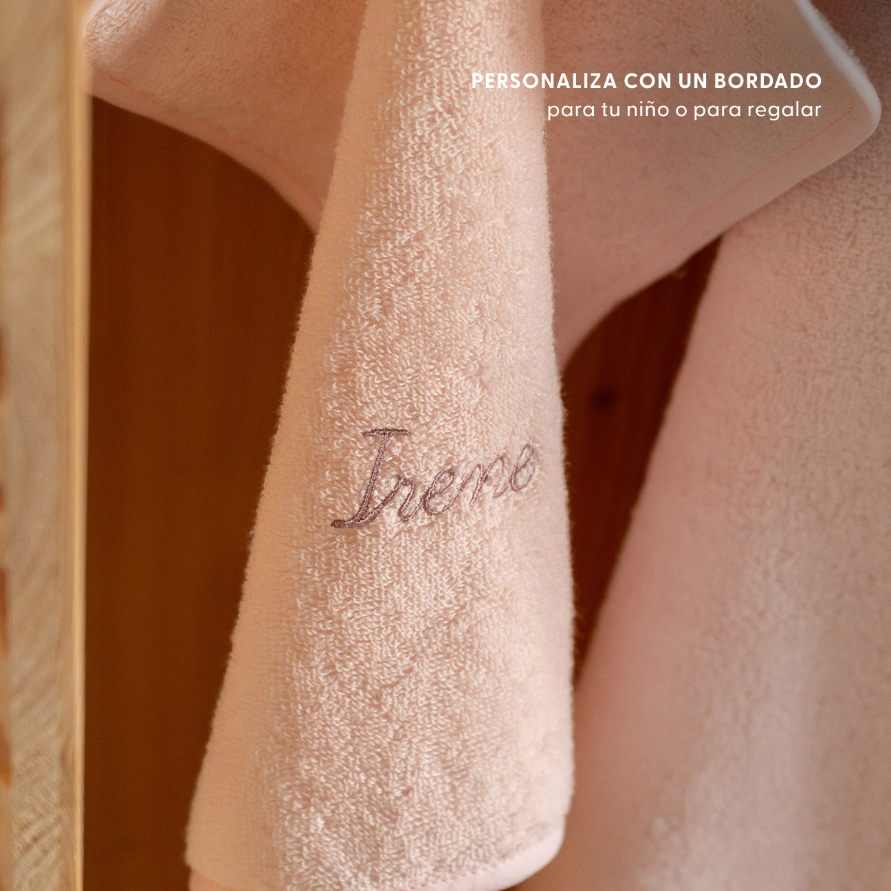 Set de toallas infantiles
- Talla única- Rosa- Algodón - Dalfilo